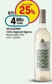 Intermarché Villa alvor - vinho regional algarve branco promoção
