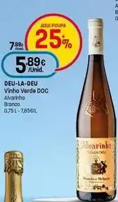 Intermarché Alvarinho - vinho verde doc promoção