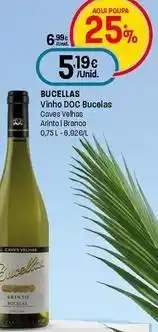 Intermarché Caves velhas - bucellas vinho doc bucelas arinto promoção