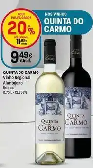 Intermarché Quinta do carmo - vinho regional alentejano promoção