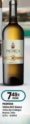 Intermarché Pacheca - vinho doc douro vinha dos enólogos branco promoção