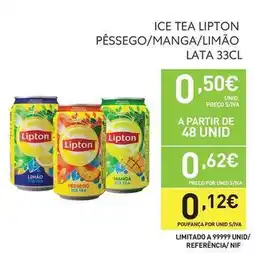 Recheio Lipton - ice tea promoção