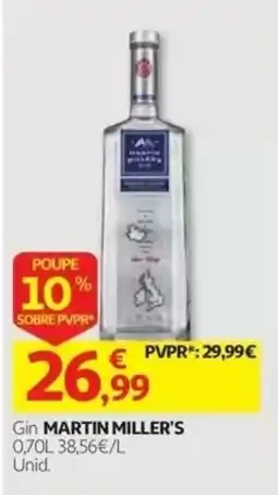 Auchan Gin martin miller's promoção