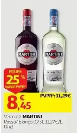 Auchan Vermute martini promoção