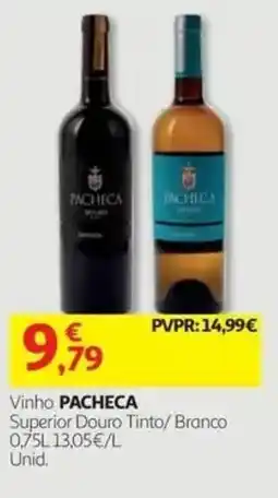 Auchan Vinho Pacheca promoção
