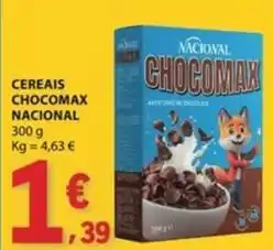 E.Leclerc Nacional - cereais chocomax promoção