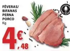 E.Leclerc Fèveras/bifanas perna porco promoção