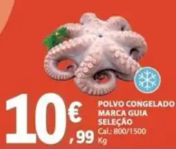 E.Leclerc Marca guia - polvo congelado selecao promoção