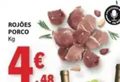 E.Leclerc Rojoes porco promoção