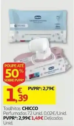 Auchan toalhitas chicco promoção