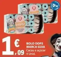 E.Leclerc Marca guia - bolo oops promoção