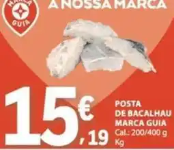 E.Leclerc A+ - posta de bacalhau marca guia promoção