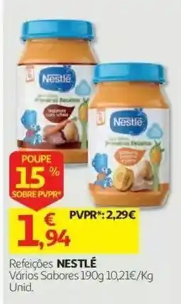 Auchan Refeições Nestlé promoção