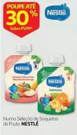 Auchan Saquetas de fruta nestlé promoção