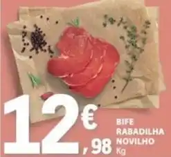 E.Leclerc Bife rabailha novilho promoção