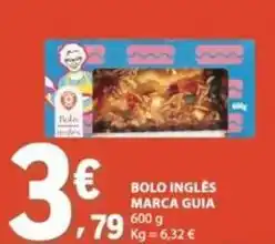 E.Leclerc Marca guia - bolo ingles promoção