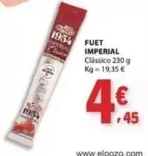 E.Leclerc Imperial - fuet promoção