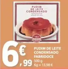 E.Leclerc Fabridoce - pudim de leite condensado promoção