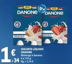E.Leclerc Danone - iogurte liquido promoção