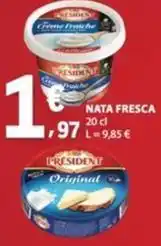 E.Leclerc Président - nata fresca promoção