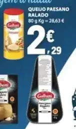 E.Leclerc Galbani - queijo ralado promoção