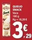 E.Leclerc Président - queijo snack promoção