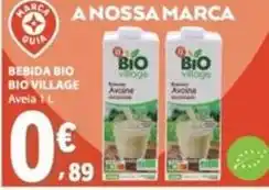 E.Leclerc Bio - bebida bio bio village promoção