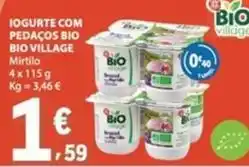 E.Leclerc Bio - iogurte com pedaços bio bio promoção