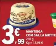 E.Leclerc Président - manteiga com sal la motte promoção