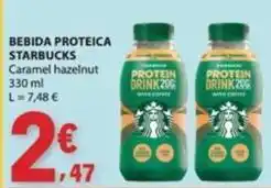 E.Leclerc Starbucks - bebida proteica promoção