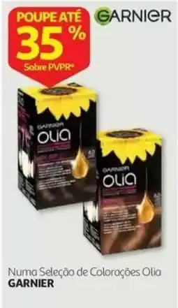 Auchan Colorações Olia Garnier promoção