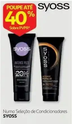Auchan Syoss numa seleção de condicionadores promoção