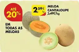Pingo Doce As - meloa cantaloupe promoção