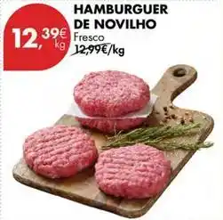 Pingo Doce Hamburguer de novilho promoção