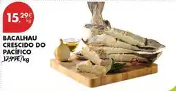 Pingo Doce Bacalhau crescido do pacífico promoção