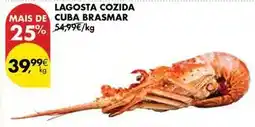 Pingo Doce Brasmar - lagosta cozida promoção
