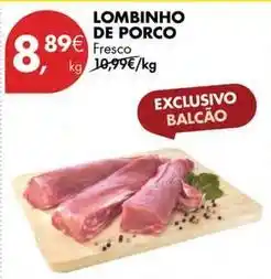 Pingo Doce Lombinho de porco promoção