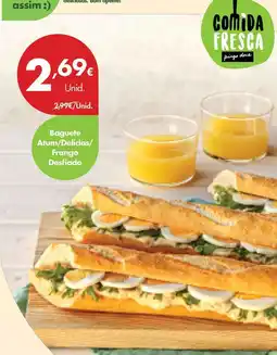 Pingo Doce Pingo doce - baguette atum delicias/ frango promoção