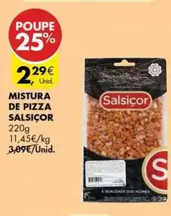 Pingo Doce Mistura de pizza promoção