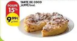 Pingo Doce Tarte de coco promoção
