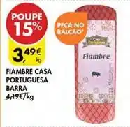 Pingo Doce Casa portuguesa - fiambre casa português barra promoção