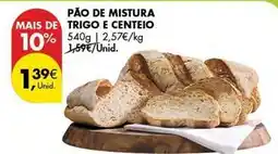 Pingo Doce Pão de mistura mais de trigo e centeio promoção