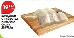 Pingo Doce Bacalhau graudo da noruega promoção