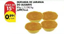 Pingo Doce Algarve - queijada de laranja promoção