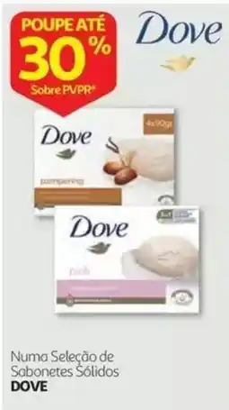 Auchan Dove Sabonetes Sólidos promoção