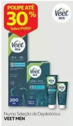 Auchan Veet Men Total Pro promoção
