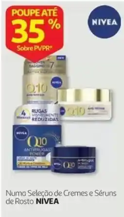 Auchan Nivea creme e séruns de rosto promoção