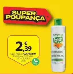 Auchan Água Micelar Cosmia Bio promoção