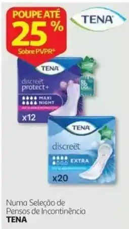 Auchan Tena discreet protect+ promoção