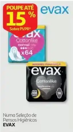Auchan Pensos Higiênicos Evax promoção